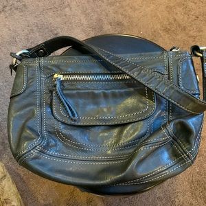 Vintage Fossil shoulder bag. Leather